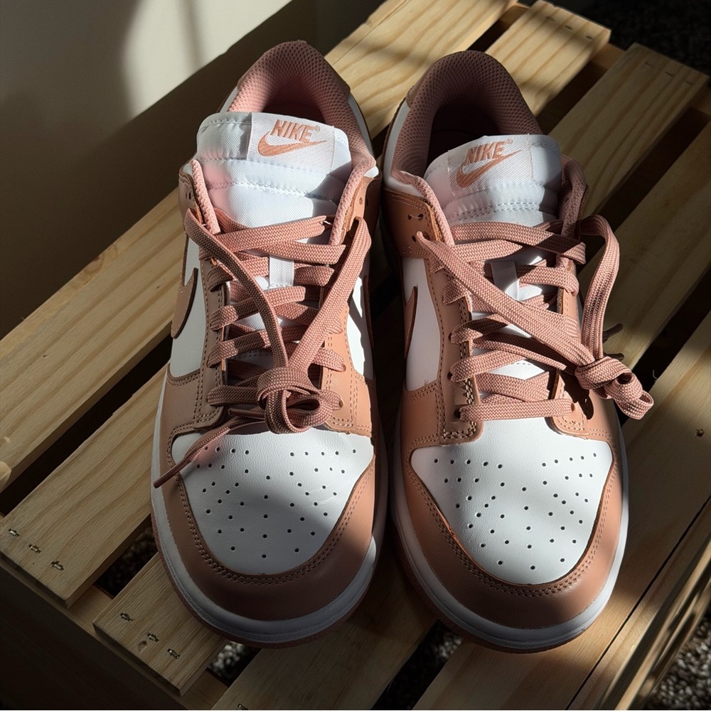 Nike Dunk Low Rose Blush — Women’s 9.5 (New w/o Box) - Picture 2 of 9